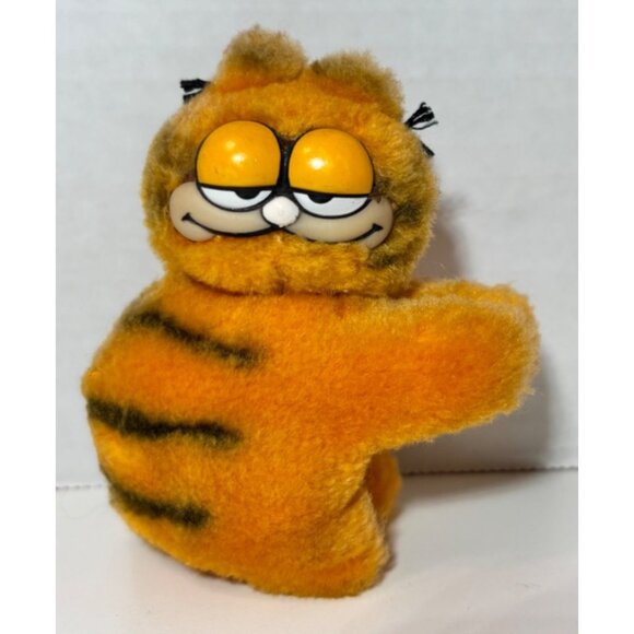 Vintage Garfield Plush & Penchil Hugger With Plastic Game Lot of 3 Toys - Picture 7 of 8